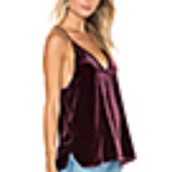 Cami NYC the Whitney Velvet Racerback in Camel - Picture 3 of 8